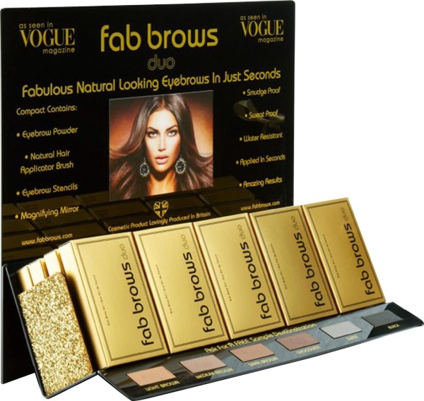 fab brows display
