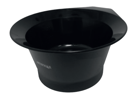 Artistique Färbeschale schwarz