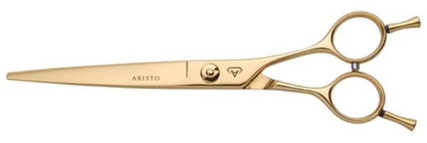 Aristocut Schere Sato 7.0 gold mikrov.