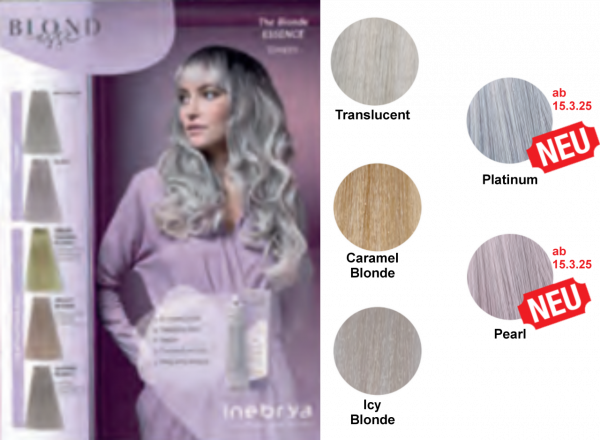 Inebrya Blondesse Toner Farbkarte