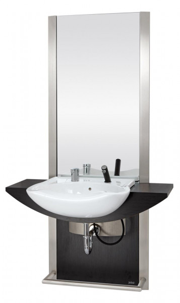 Waschplatz Forum mit Becken schwarz