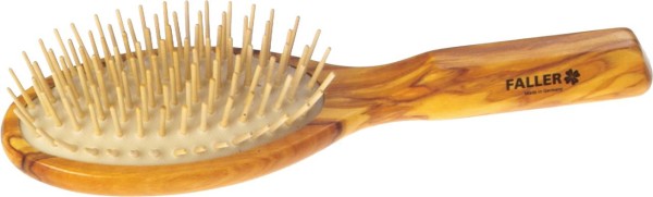 Bürste FO oval mit Holzstiften 9rhg.