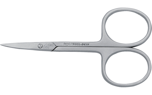 Erbe Hautschere gebogen rostfrei 9,2cm