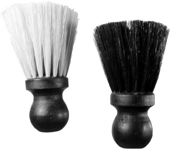 Pinsel 008b Nackenpinsel Holz schwarz