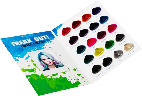 Artistique Freak Direct Colors Farbkarte Meschen