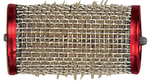 Borstenwickler Ari lang 36mm rot