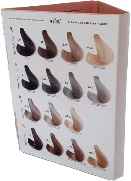 Nook Flow Farbkarte mit Büschel