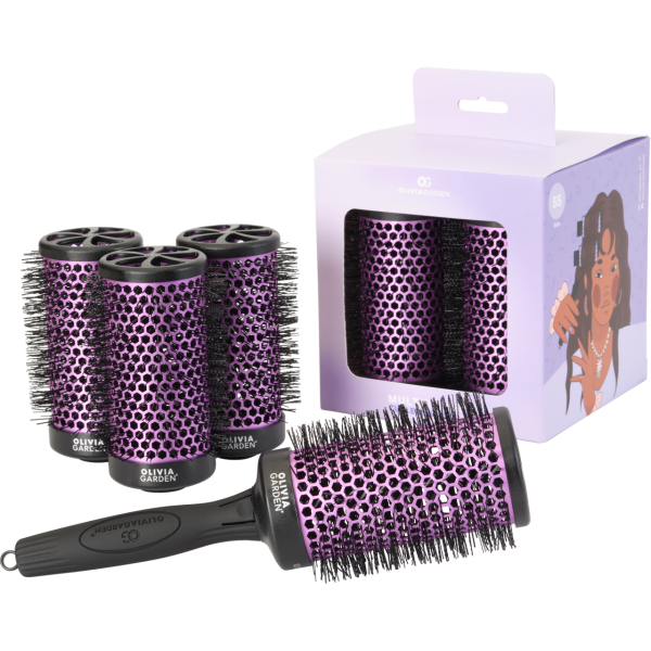 Bürste OG Multibrush 4er Set 55mm - violett